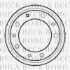 BORG & BECK BBR7029 Brake Drum